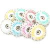LIZHAYG Ruote Pattini in Linea 1pc Pietra di Fuoco Flash Roller Skate Ruota 72mm 76mm 80mm Flint Flash Spark Pattini a rotelle in Linea Ruote Luminose(1pc Green 76mm)