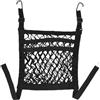 Sharplace Rete Bagaglio Bici Rete Elastica Portaoggetti con Ganci Poliestere Accessorio Multifunzione Casco Adatta per Spostamenti Lavoro attività all'Aperto, 30x30 Centimetri