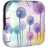 EZDLOWVBA Borsa per assorbenti igienici con stampa di farfalle viola, con cerniera, portatile, per donne, adolescenti, ragazze e signore