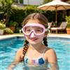 Nocsitey Occhialini Piscina Bambino | Occhialini Nuoto con Copertura Naso | Occhialinis Nuoto Bambini Anti Appannamento | Terminale Infrangibili, Visuale Grandangolare A 180° | per Bambini 4 Ai 16 Anni