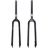 JIASHUNHE Forcella MTB 1 Pz Nero Forcella Full Carbon MTB/Carbonio 1-1/8(1)
