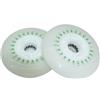 LIZHAYG Ruote Pattini in Linea 2 Pz 80/76/72mm in-Line Speed Skate Pattinaggio Lampeggiante Ruote A Rulli Scooter Lampeggiante Roller Ruota di Pattinaggio in Linea(White 76mm)
