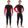 MOHUIED Muta da Sub Muta da snorkeling in neoprene 3,0 mm uomo, calda, anti-meduse, a prova di freddo, con cerniera posteriore, in un unico pezzo(S)