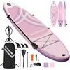 Gyfimoie Tavola da con tutti gli accessori, 335 cm, per 2 + 1 persone/famiglie, gonfiabile, set completo, borsa per il trasporto, pagaia, pompa ad aria, kit di riparazione (turchese)