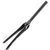 JIASHUNHE Forcella MTB Forcella a Scatto Fisso da Strada in Fibra di Carbonio 1 Pezzo Anteriore con Tubo Conico in 28,6 mm(Noir)