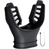 Genérico Bocchino da immersione in silicone, comodi per snorkeling, 6 x 6,2 x 2,9 cm, ugello di ricambio, comfort respiratore, attrezzatura subacquea, per attività acquatiche