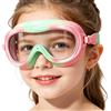 Veasbuu Occhialini da Nuoto per Bambini | Occhiali Da Piscina Antiappannamento Ampia Visuale Con Tappi Auricolari | Occhialini per Ragazzi con Cinturino Regolabile | Per Bambini 3-14 Anni, Estate,