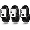 Agatige 3Pcs Orologio Contatore Punteggio da Golf, Contatore Punteggio da Golf in Plastica Orologio da Corsa Contatore Contatore da Golf Accessori