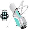 ASYJVWYZ Borsa Da Golf Leggera, Borsa Da Golf Portatile For Uomo E Donna, Resistente All'acqua, Con Tracolla Regolabile(Blue)