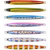 Generic XILILHC 7 Pz/Lotto Casting Metal Jigs Lure 10G 20G 30G 40G 60G Shore Cast Jigging Cucchiaio Sea Bass Jig Fishing Lure Bait Spinning Tackle(20G)