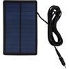 XZXXZSZ Fotocamera da Traccia, Macchina Fotografica di Caccia Esterna Pannello Solare 1800mah 9V Caricabatterie Impermeabile Batteria for La A Traccia Ordinaria Esclusa 2G 3G