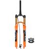 LHHL 26/27,5/29pollici Forcella Ammortizzata ad Aria per MTB Corsa 120 mm Forcelle Anteriore per Bicicletta Tubo conica 1-1/2 QR 9 * 100 mm per Mountain Bike XC AM(B,29in)
