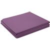 Zenllihome Tappetino da yoga in Tpe da 5 mm, antiscivolo, pieghevole, tappetino per esercizi per donne e uomini, tappetino portatile per fitness pilates con tracolla per il trasporto, grigio (blu)