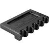 hindraem Robusto Supporto per Stecche da Biliardo, Accessori Facili da installare per Giocatori Che cercano Stile nel Biliardo. Supporto per Stecche da, Antiscivolo, 19.5x11x3.4 cm