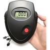 Vjsujehgy Contachilometri LCD per Cyclette, Tachimetro con Rilevamento della Frequenza Cardiaca, Display per Cyclette Stazionaria, Pannello Contachilometri.