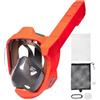 Generico Maschera da Snorkeling,Attrezzatura Anti-Appannamento Impermeabile Con Vista Panoramica - Maschera Snorkel Full Face Adulti,per Immersioni, Nuoto, Donne e Uomini, Piscina, Viaggio, Subacqueo