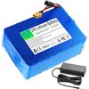 WSDAV Pacco batterie al Litio da 24 Volt, Batteria al Litio da 24 V, 5 Ah, 7,5 Ah, 10 Ah, 12,5 Ah, 15 Ah, 17,5 Ah, 20 Ah con Caricabatterie