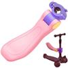 Takingup Attacco per Sedile per Scooter, Sedile Pieghevole e Regolabile in Altezza per Scooter con Cuscinetto Antiscivolo, Arancione Baby