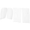 Chiyyak Calzino Parastinco da Calcio Protezione Multifunzionale per le Gambe per Vari Sport Plastica Neoprene Poliestere (#1)
