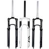 JIASHUNHE Forcella MTB MTB Mountain Bike Forcella Anteriore 26/27.5/29 Pollici Corsa 100mm Smorzamento Aria Controllo Sospensione Remoto Parti di Biciclette(27.5 Tapered Line)