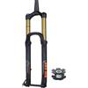 LHHL 26 27,5 29 Forcella Ammortizzata ad Aria per Mountain Bike ASSE Passante Boost 15 * 110 mm conica 1-1/2 Forcelle Anteriore per Bicicletta MTB Corsa 160mm(Black,A_29IN)