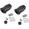 YobiLife Manopole per mulinello per esca Daiwa compatibili con TATULA/ZILLION/per FUEGO Kit di accessori completo (2 pezzi) nero