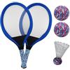 Generisch Racchetta da badminton per bambini, giocattolo da tennis per bambini, set per attività all'aperto per bambini, attrezzatura sportiva per l'asilo, attrezzatura sportiva per il cortile, programma di