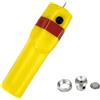Mixabloem Custodia per racchette da ping pong, custodia rigida in EVA per 2 racchette e 6 palline, custodia protettiva con fodera morbida e doppia cerniera, custodia portatile per allenamento (per