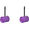 Vjsujehgy 2X Camera d'Aria Ultraleggera per Bicicletta da, 700x35-50C/23-32C, in TPU, con Valvola Presta da 65 Mm