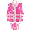 grestar Giubbotto di Nuoto per Bambini con Cinghia Regolabile, Gilet da Nuoto in Neoprene con Schiuma EPE, Design Senza Maniche per Età 2 a 9 Anni / 15 a 35 kg