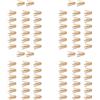 Vjsujehgy 80 Pezzi Golf Shims Golf Brass Adapter Spacer Shims per Aste da Golf Shim Adapter Golfing Club Shafts Accessori A
