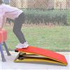FLYIODFCXV Trampolino da Ginnastica, Attrezzatura Sportiva for ginnasti Principianti, tavola Elastica for Bambini, Allenamento for Volteggio, Giochi di Fitness(80X50cm)