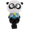 FUNOMOCYA Campanello Chiaro Cartone Bicicletta e Forma a Panda Animato, Suono Forte, Facile Installazione, Adatto a Manubrio e Triciclo per Uso All'aperto in Parchi Affollati