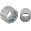 HEIBTENY Manicotto per cuscinetto unidirezionale per Kestrel, Valiant for eagle II, per elite Baitcasting Reel Parts, kit di riparazione in metallo con involucro, argento