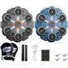 Vitsrisea Macchina per Boxe Musicale Luce LED Wireless a Parete senza Foratura
