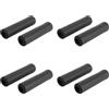Vjsujehgy 8X Manopole per Manubrio Scooter BMX MTB Mountain Bike per Bicicletta Ultralight Silicone (Nero)