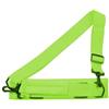 Caswynlife Borsa portatile per mazze da golf per mini club, supporto in nylon e PU con divisori interni, può contenere 4-6 ferri e 4 Tee, custodia leggera con tracolla per (verde)