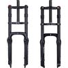 JIASHUNHE Forcella MTB Forcella Anteriore da Neve a Doppia Spalla 1 Pezzo MTB 20 * 4,0 Pollici / 26, Bici 130 mm pneumatica Viaggio E-Bike(20inch)