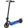 E-RIDES Scooter elettrico pieghevole per bambini, 150 W, batteria fino a 15 km/h, batteria da 24 V con gamma di 6 - 8 km, 3 modalità di velocità e luce LED, 6,5, anti-scivolo, Ages 6 - 12, carico