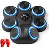 TLPEMN Music Boxing Machine, TLPEMN Attrezzatura di Allenamento Intelligente a Parete con Bluetooth & Guantoni da Boxe Punching Pad per Casa, Ufficio, Palestra