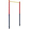 COSTWAY Sbarra da Ginnastica, Sbarra per Trazioni per Adulti e Bambini con Altezza Regolabile in 5 Livelli 80-172 cm, Parallele Ginnastica Artistica per Pull up e Dip (338 x 5 x 231,5 cm,Verde)