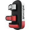 SPORTNOW Colpitore Boxe Imbottito per Braccio, Pao Muay Thai in PU e EPE con Cinghie e Maniglia, 38x20x18 cm, Nero