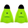 Vjsujehgy da Nuoto per Adulti e Bambini, in Silicone, Professionali, per Allenamento, Immersioni, Stile Libero, Corte, Taglia XS 36-37