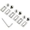 HOUSON tacchetti per pedali viti, tacchetti per pedali rondelle tacchetti pedali viti distanziatori per pedali per biciclette SPD