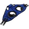 Leftwei Comodo Cappuccio Lampeggiante per Cavallo con Visione Libera per Aumentare Le Prestazioni 1 Paio (Black)