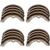 Vjsujehgy 4X Accessori per da Golf Ganasce Freno Adatte per Club Car e Precedenti dal 1995 nel Poi Golf Cart 101823201