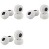 Vjsujehgy Ruote Skateboard con Cuscinetti Ruote 52X30Mm Street PU Parti Skateboard Ruote Longboard Cruiser (Set di 12) Bianco