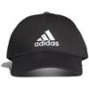 adidas Unisex - Adulto Cotton Baseball cap, Black/Black/White, M