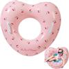 Generico Anello Gonfiabile per Piscina - Galleggianti Cuore Per Decorazione,Di Sicurezza Acqua Per Matrimonio Spiaggia Compleanni Eventi Estivi