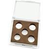 Sharplace Custodia Porta Palla Biliardo Scatola Porta Punte Acrilico Vano Multiplo Rivestimento Morbido Protezione Sicura Adatta a Viaggi Competizioni Allenamen, 9 Buche
